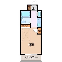 ダイアパレスステーションサイド富士（４０２）の物件間取画像